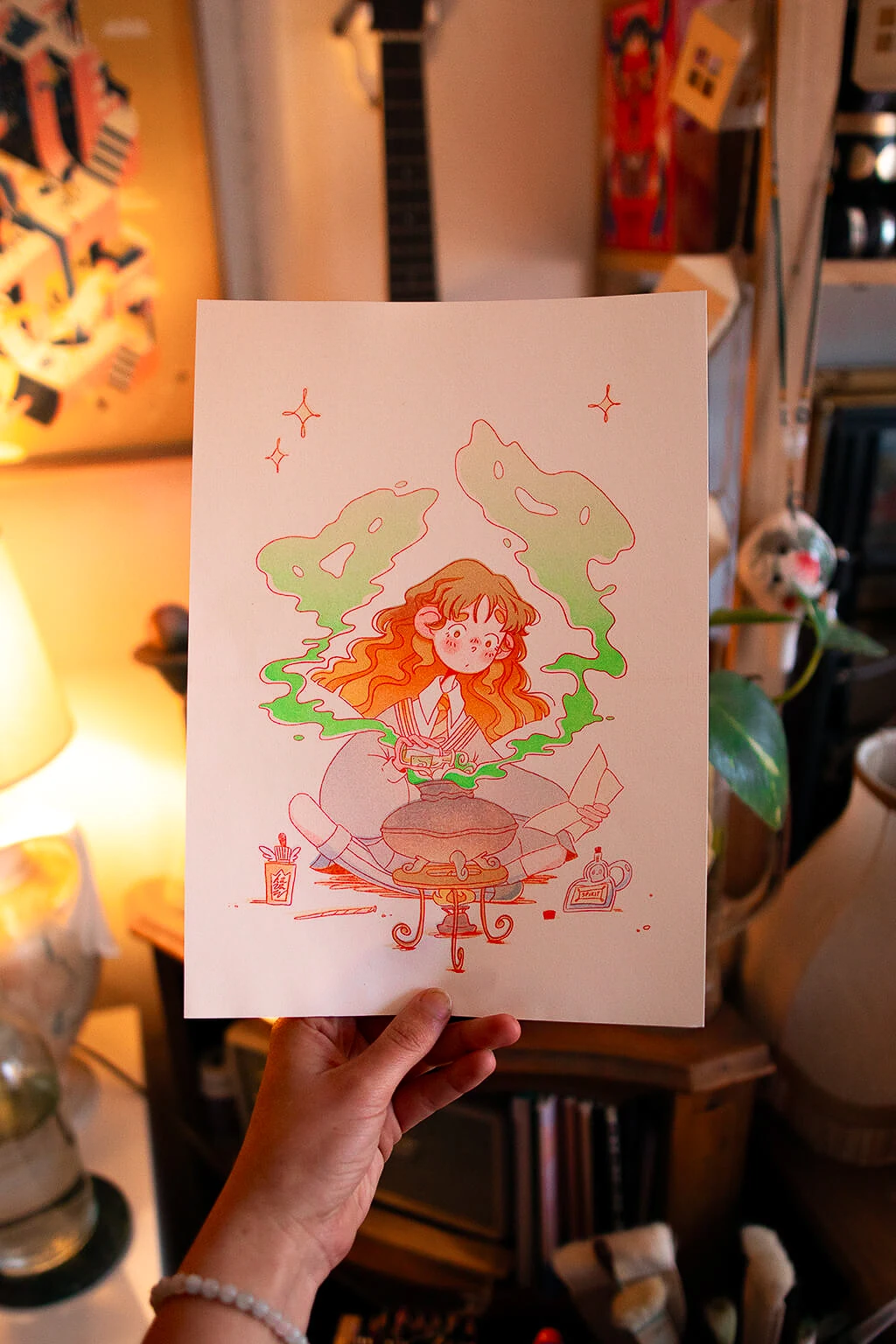 Hermione's Spirit Potion Art Print