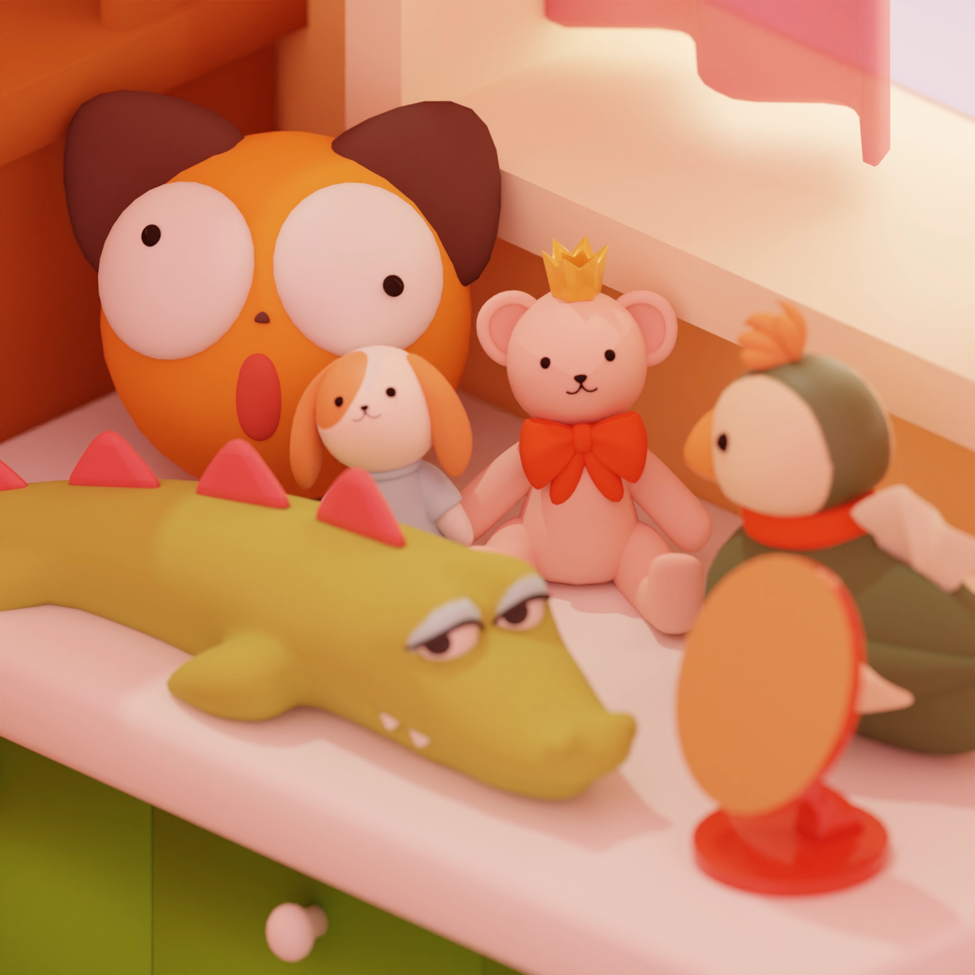 Sakura’s Stuffed Animals